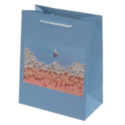 GAEM Пакет подарочный (бумага 210г/м2, блок микс 12шт), L18 W10 H23 см, 4в.