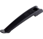 Держатель кабеля односторонний для прямого монтажа черный 20шт/уп Промрукав PR13.0381