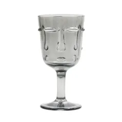 Бокал для вина 250 мл "Face" серый d 8,5 см h16,5 см P.L. - BarWare [6]