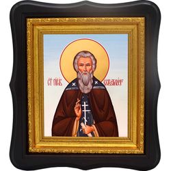 Севастиан Сохотский, Пошехонский преподобный. Икона на холсте.