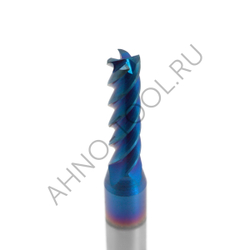 Фреза твердосплавная   4мм (L=75, l=15, хв=4) Z4 45° по закаленной стали BRHM-4EL-D4.0 HRC65 AHNO