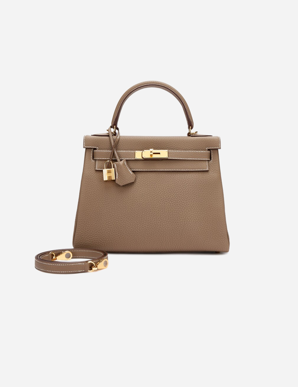 Сумка Hermes Togo Kelly 25 Gold Hardware "Etoupe"