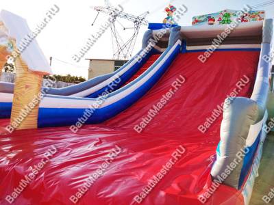 Батут "Зимняя горка" 12.5*8*8.5 м