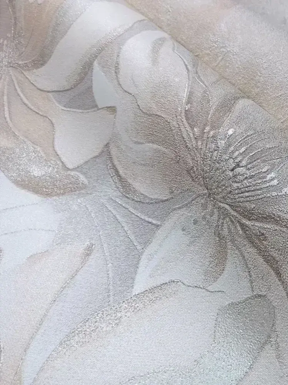 Обои флизелиновые виниловые метровые на стену кухни, спальни, гостиной, зала, детской, прихожей 1.06 м х 10.05 м, вспененный винил