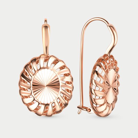 Серьги золотые