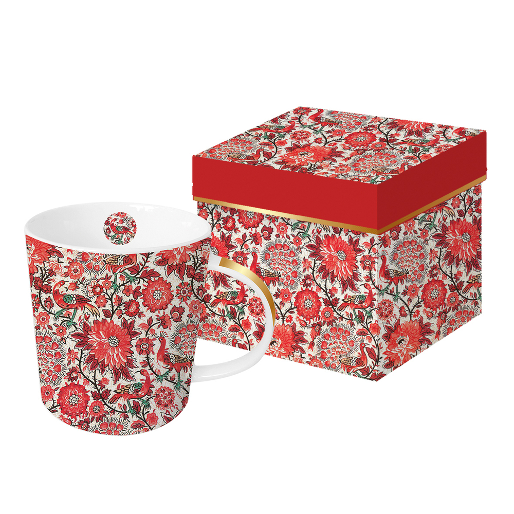 Кружка 350 мл Paperproducts Design Pavone red