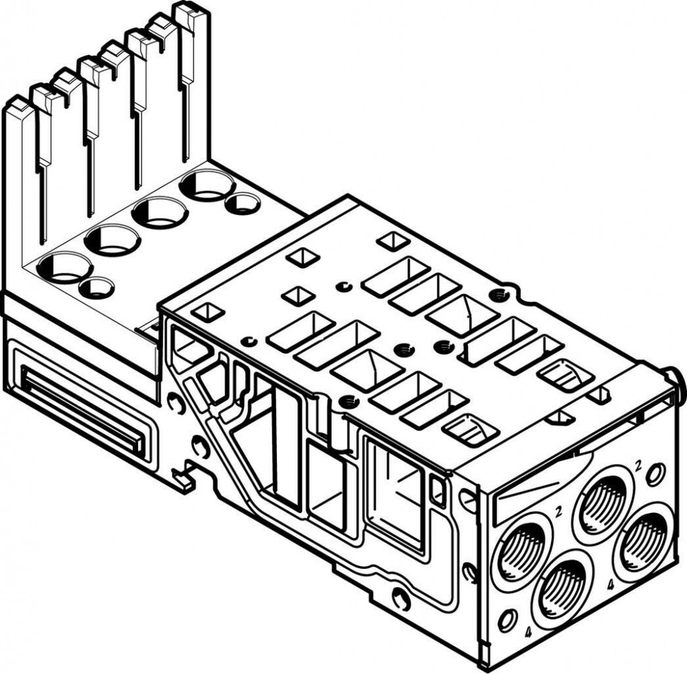 VMPA2-AP-2-1-EMS-4 Монтажная плита