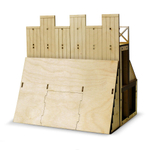 Римский каструм - участок стены  от Армарика - деревянный конструктор, сборная модель, 3D пазл, моделизм, моделирование