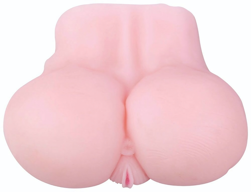 Телесный мастурбатор-полуторс Really 05 (Цвет: телесный)