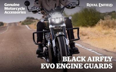 Дуги безопасности Airfly Evo Royal Enfield, черные, KXA00200