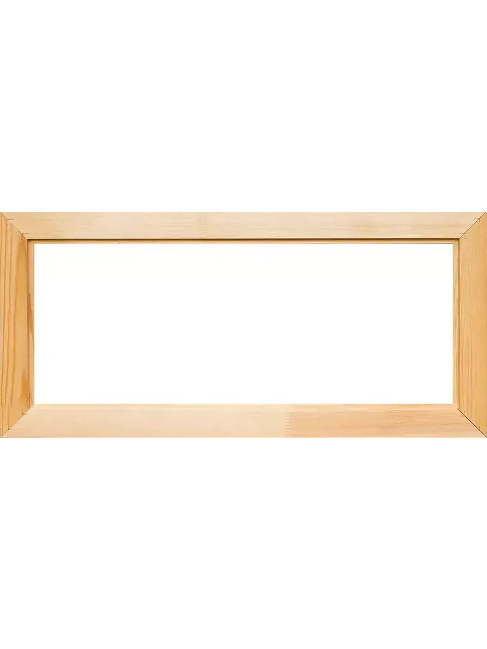 Деревянная рама 20x40 для картин на подрамнике сеч. 40x18