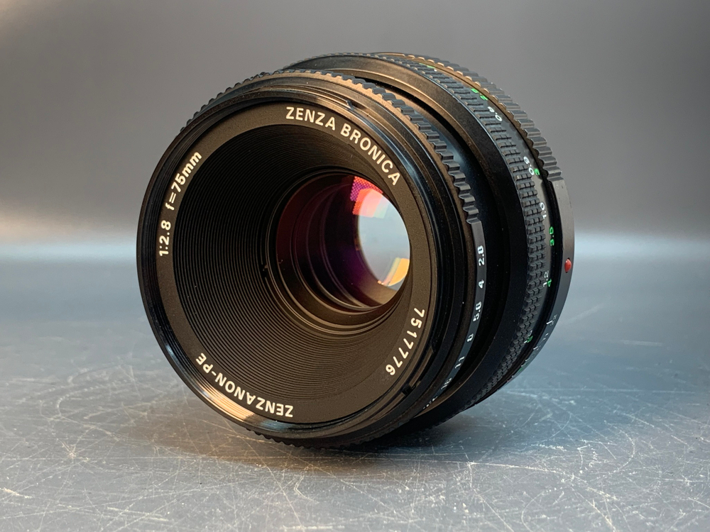 Zenza Bronica ETR+Zenzanon PE 2.8 75mm