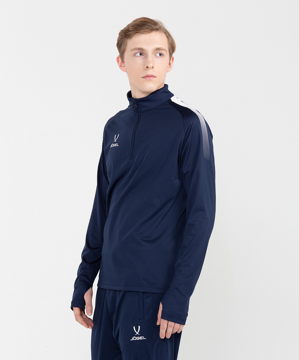 Джемпер тренировочный CAMP Training Top 1/4 Zip, темно-синий