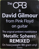 The Orb And David Gilmour / Metallic Spheres In Colour (LP)