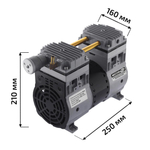 Насос вакуумный безмасляный МЕГЕОН 98039