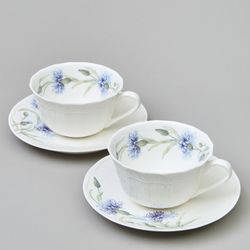 ЧАЙНЫЙ НАБОР LEFARD "ВАСИЛЬКИ" НА 2 ПЕР. 4 ПР. 330 МЛ