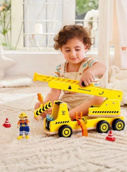 Детский игровой набор "Малыш-строитель" Строительный кран