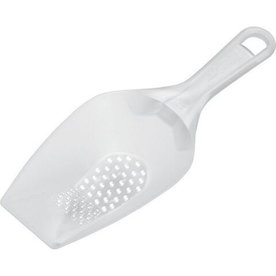 Совок для льда перфорированный;поликарбонат;250мл;,L=270,B=95мм;прозр. (Цвет: прозрачный)