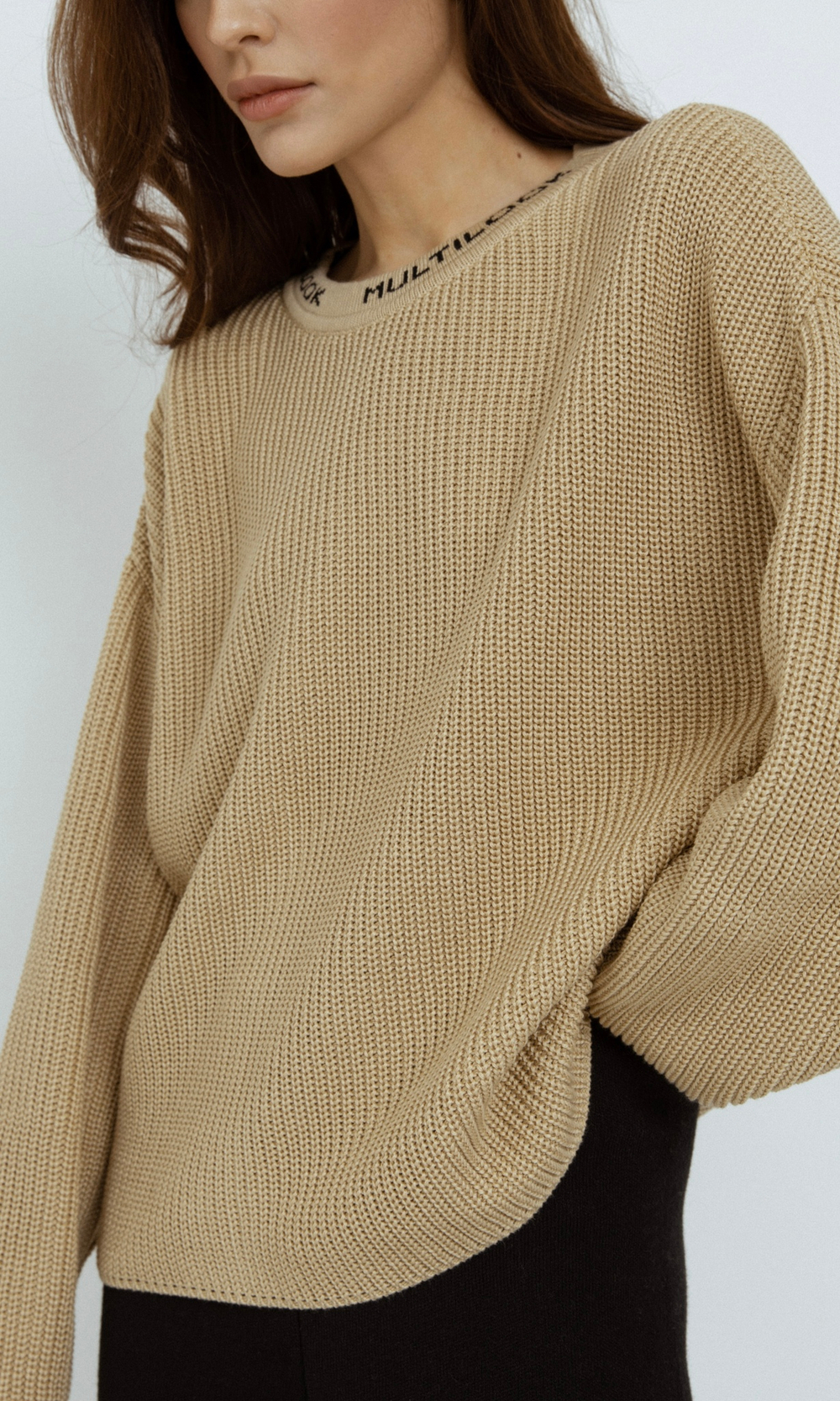 Джемпер укороченный" Multilook"