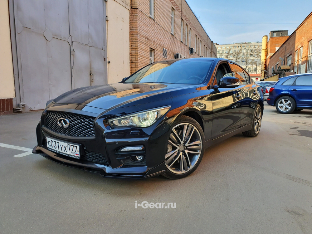 Сплиттер передний Infiniti Q50 SPORT