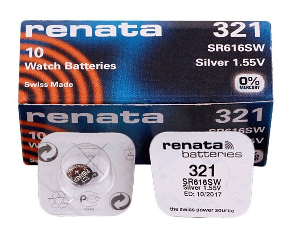 Элемент питания RENATA 321 (SR616SW) BL1