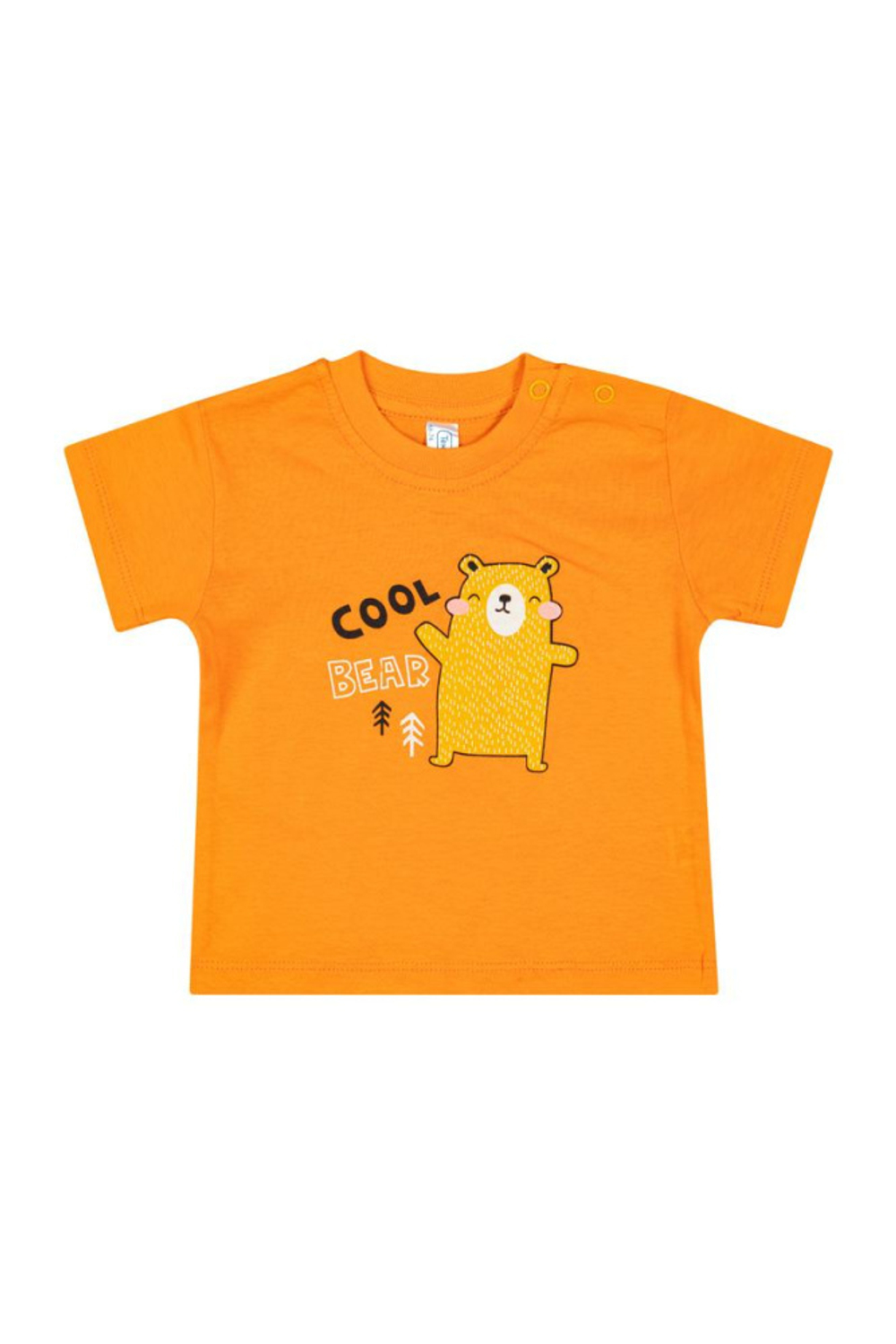 Футболка д/новорожд. р.62-68 N103KM-0/1 оранжевый (Такро), 1 шт.