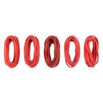 Набор автопровода «Ассорти» 0,50х5м/0,75х5м/1х3м/1,50х3м/2,50х2м, цвет провода красный REXANT