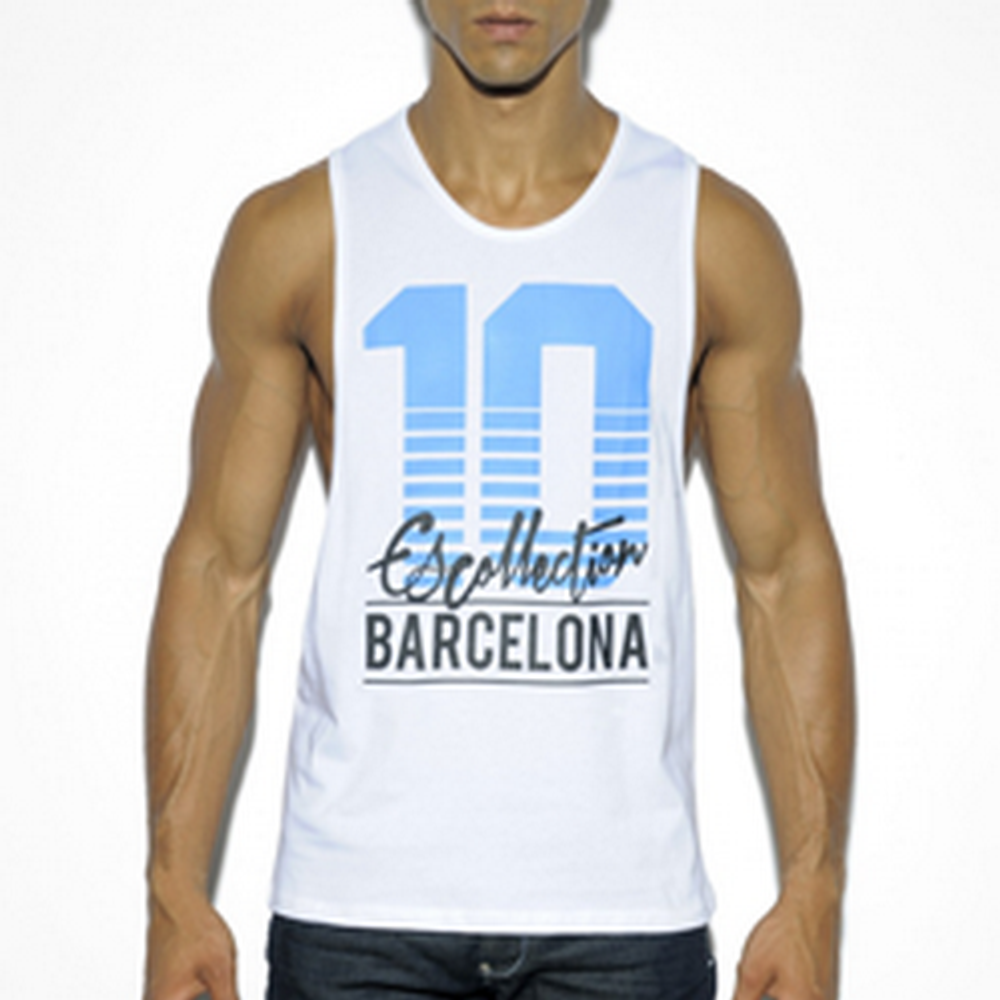 Мужская майка Es 10 Белая