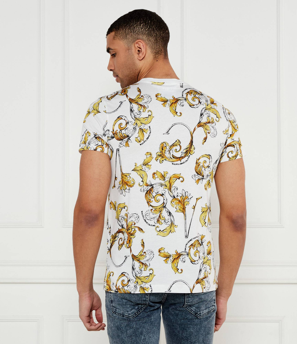 Футболка Versace Jeans Couture - белый(78GAH6S0JS458)