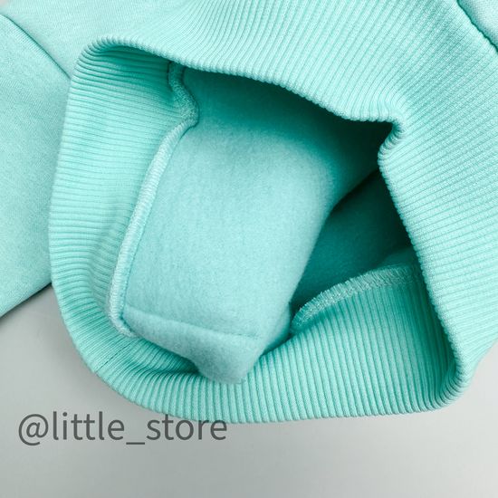 Комплект из футера с начесом "Bright" Мята