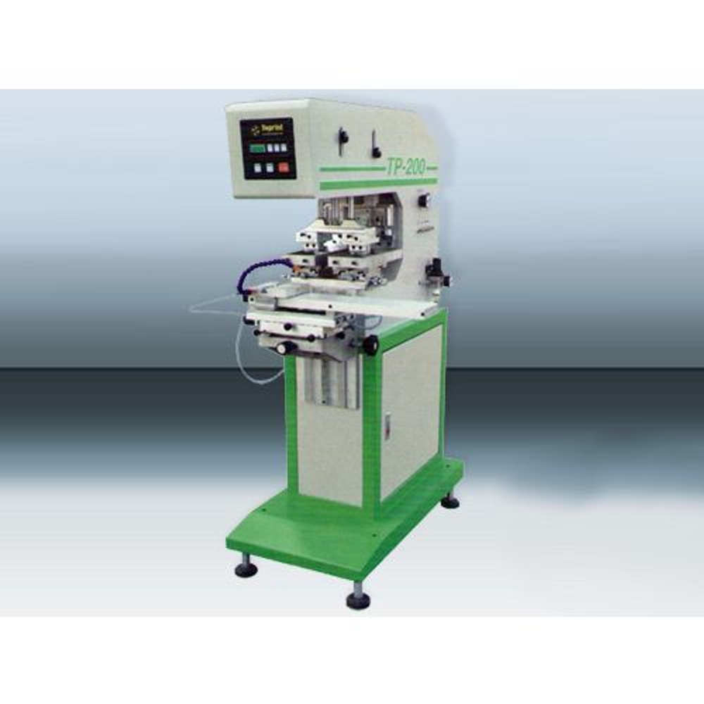 Тампопечатный станок Toprint TP-200S2A двухкрасочный шатл
