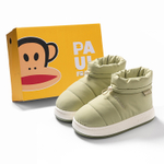 PAUL FRANK Couple"s Insulated Shoes Thermal Waterproof Low top Snow Boots Men"s