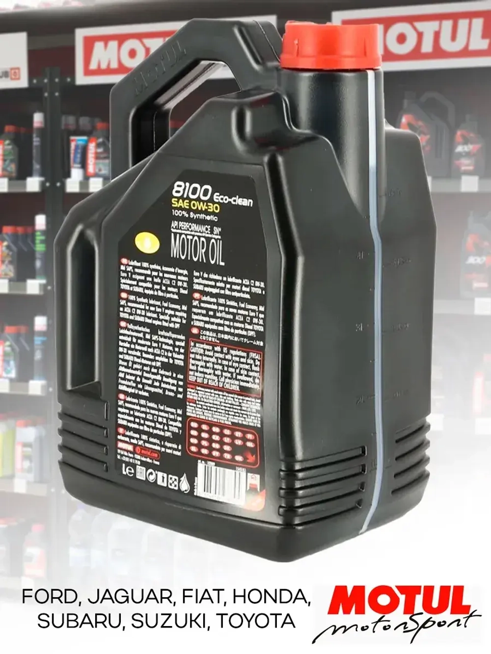 MOTUL 8100 ECO-CLEAN 0W30 4л.