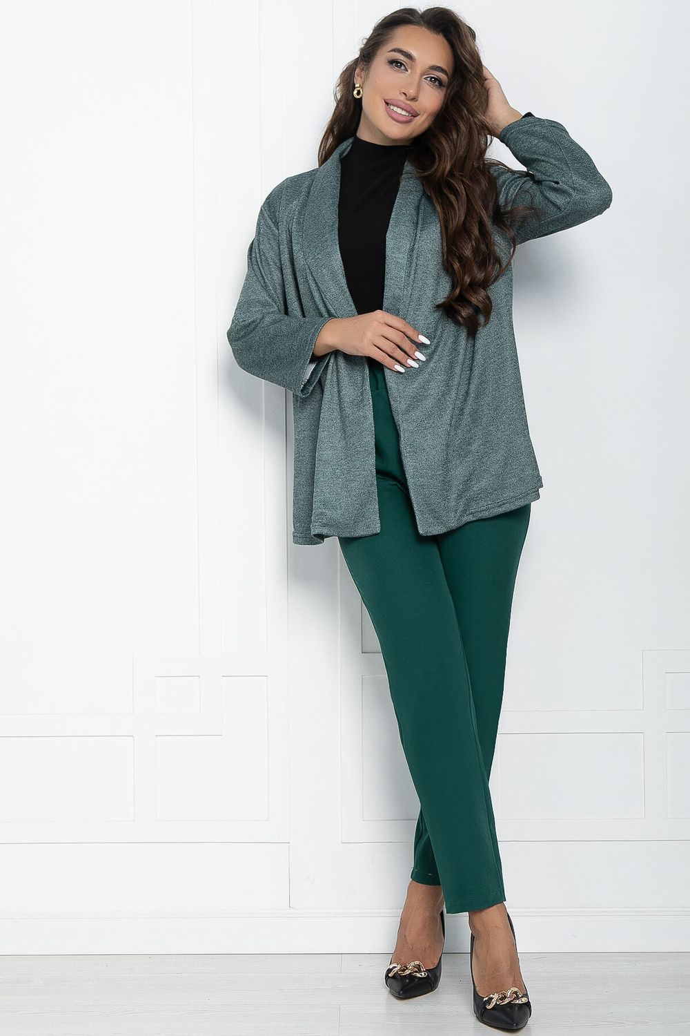 Костюм Нинэль (зеленый) К11030 LT Collection