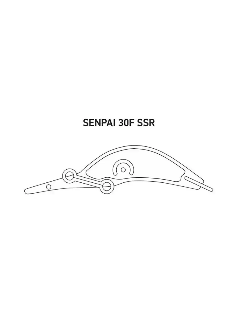 Воблер для рыбалки LureMax SENPAI