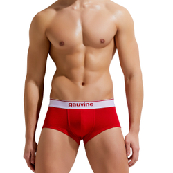 Мужские трусы хипсы красные GAUVINE 3000