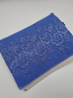 Вышивка на сетке 3D василек К770 правая