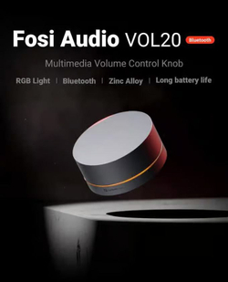 Интерфейс регулировки громкости с RGB-подсветкой Fosi Audio VOL20