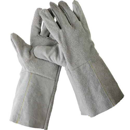 Краги пятипалые Сибин 11337-XL из спилковой кожи