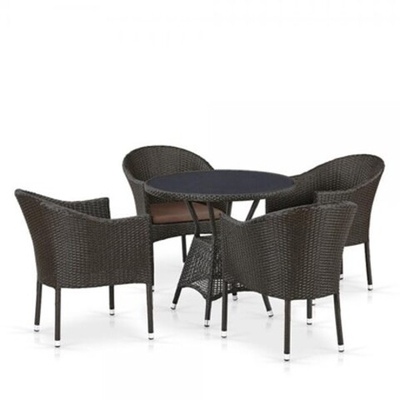 Набор мебели в сад T707ANS/Y350-W53 4 Pcs Brown