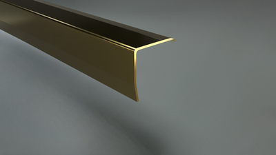 Наружный угол  ZCORF, нержавеющая сталь шлифованная