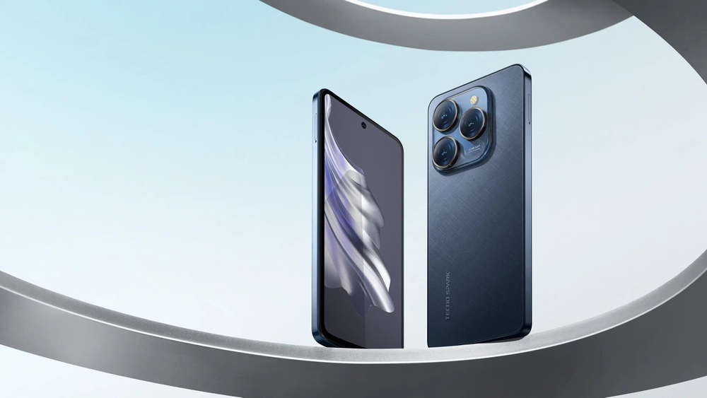 Смартфон TECNO Spark 20 Pro 8/256 ГБ RU, Dual nano SIM, Moonlit Black