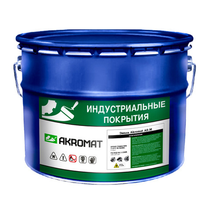 Антистатический грунт-эмаль по металлу АКРОМАТ АС-М (серый) /25 кг/
