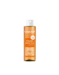 Compliment СПЛЭШ-МАСКА ДЛЯ ЛИЦА Мгновенная свежесть и сияние кожи