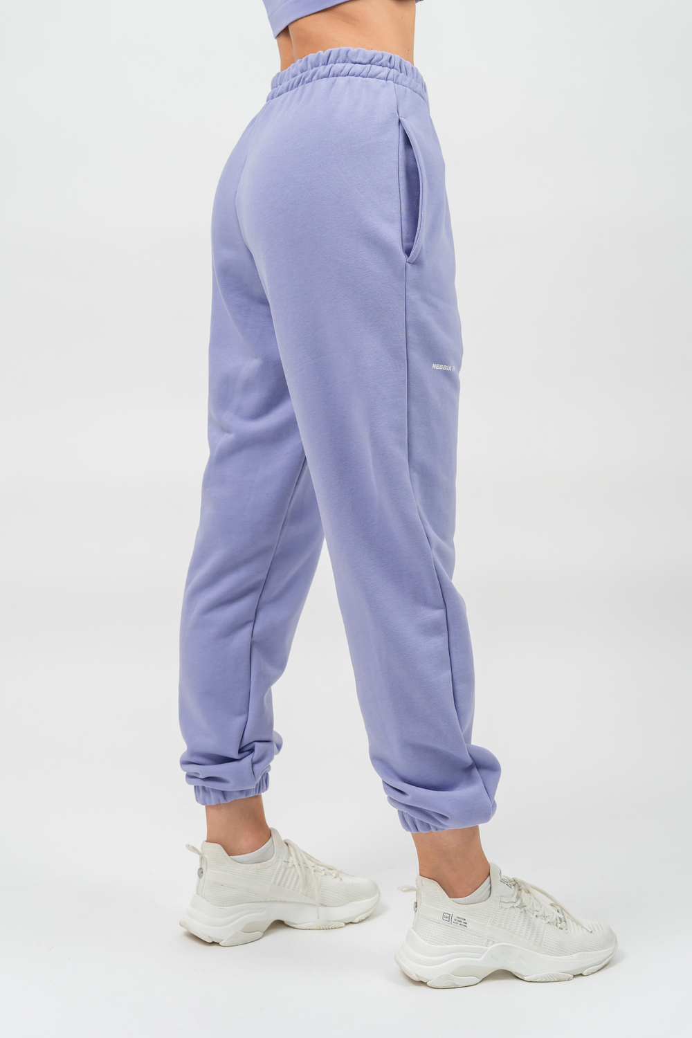 Спортивные брюки OVERSIZED JOGGERS WITH POCKETS GYM TIME 281 Лиловый