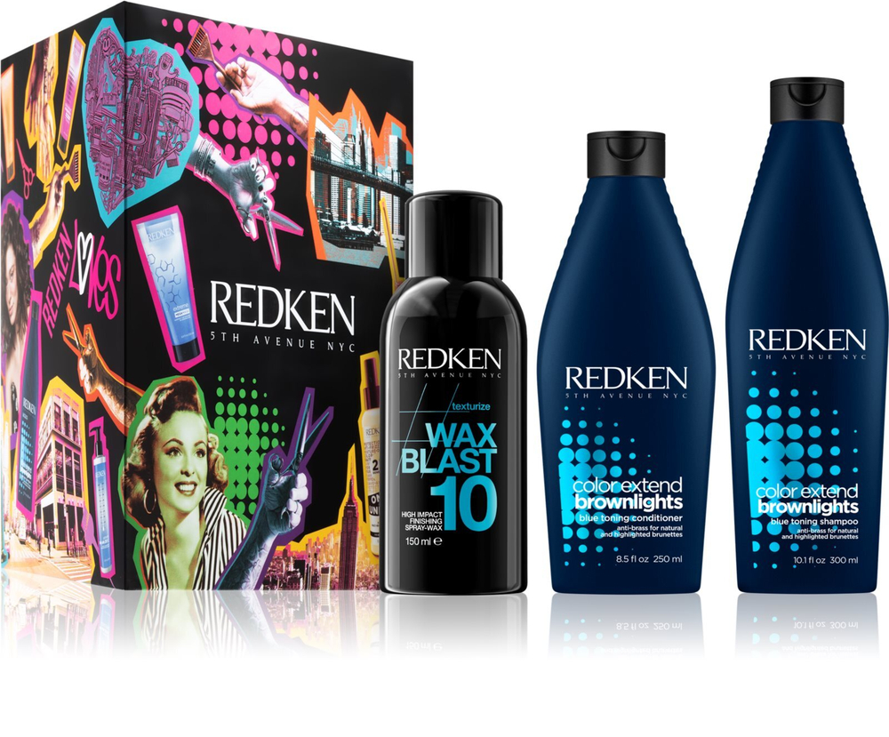 Redken Color Extend Brownlights - Подарочный Набор (Шампунь Нейтрализующий Красный Тон) /   / GTIN 8592807390184