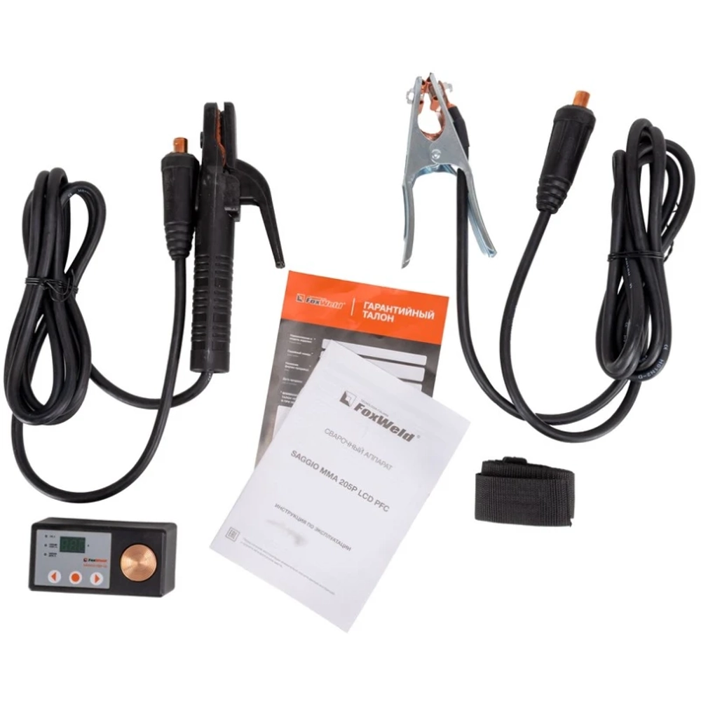 FoxWeld SAGGIO MMA 205P LCD PFC сварочный аппарат 1016