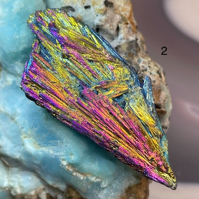 47656 Кианит черный с покрытием необработанный 42-47мм