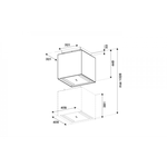 Вытяжка островная Bertazzoni KUD40PRO1XA