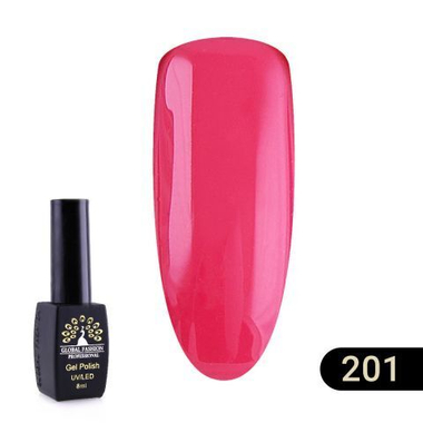 Гель лак BLACK ELITE 201, Global Fashion 8 мл